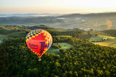 balloing in Tuscany photo credit