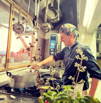 Paciano, l'orto in Tavola trattoria